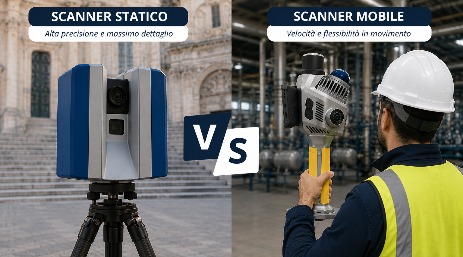 Scanner statico vs mobile